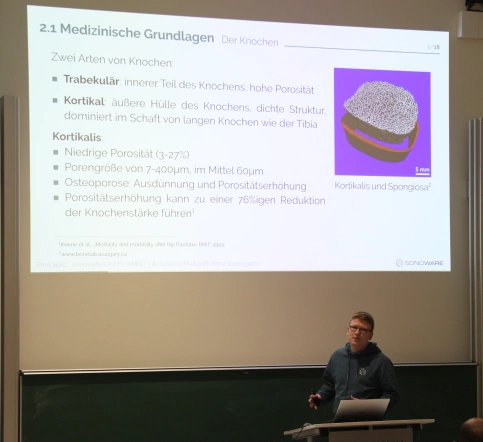 sonoware Presents Initial Development Results of Acoustic Multipath Bone Investigator at VDE DGBMT 'Nacht der Biosignale'